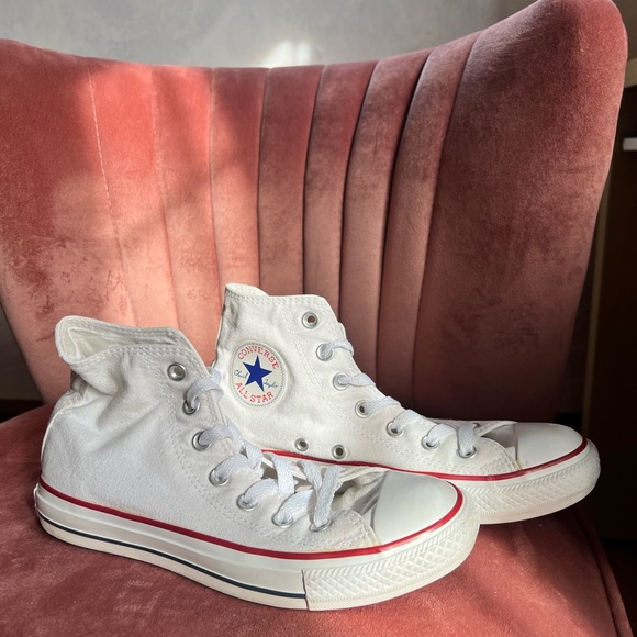 Shoes - High Top White Converse